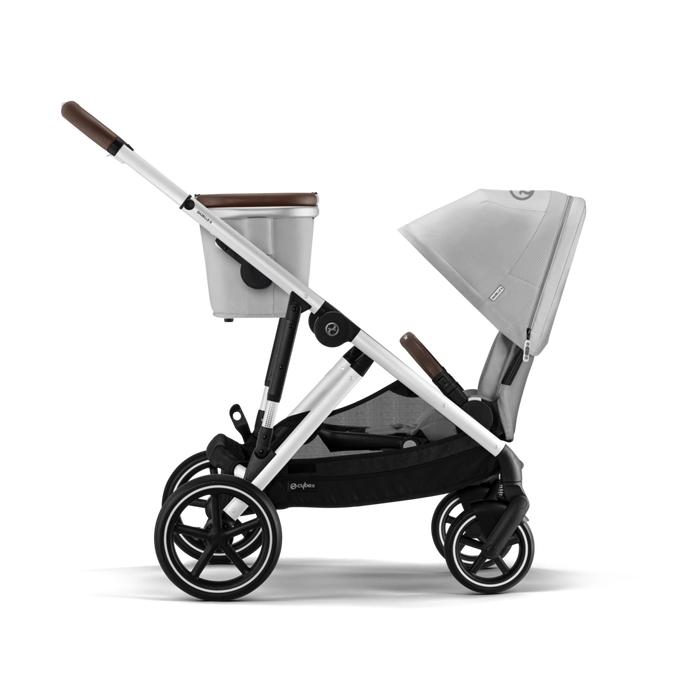 TRIO Gemellare ALL TERRAIN Cybex GAZELLE Extra Cittadino + 2 Navicelle + 2 Ovetti Reclinabili CLOUD