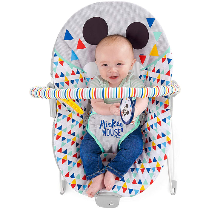 Sdraietta Bouncer Disney MICKEY MOUSE con Vibrazioni e Melodie fino ai 9 kg Topolino