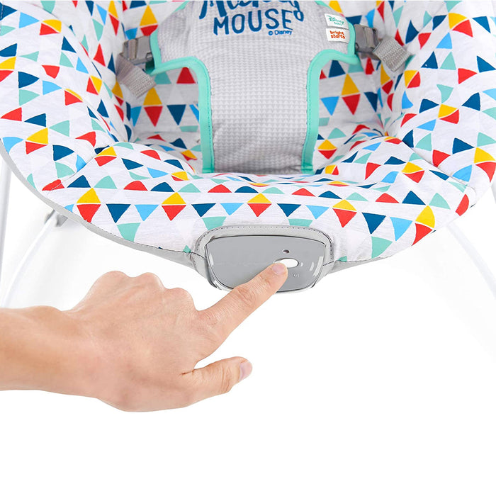 Sdraietta Bouncer Disney MICKEY MOUSE con Vibrazioni e Melodie fino ai 9 kg Topolino