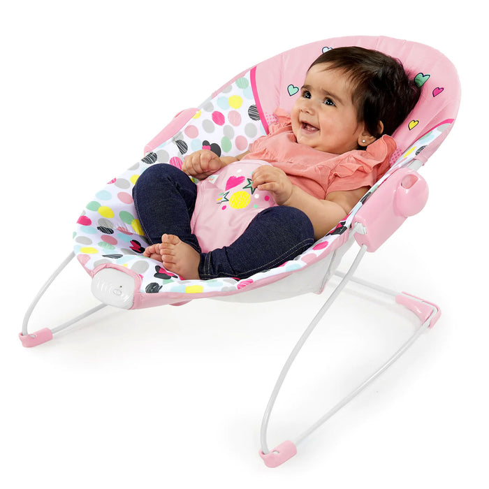 Sdraietta Bouncer Disney MINNIE con Vibrazioni e Melodie fino ai 9 kg