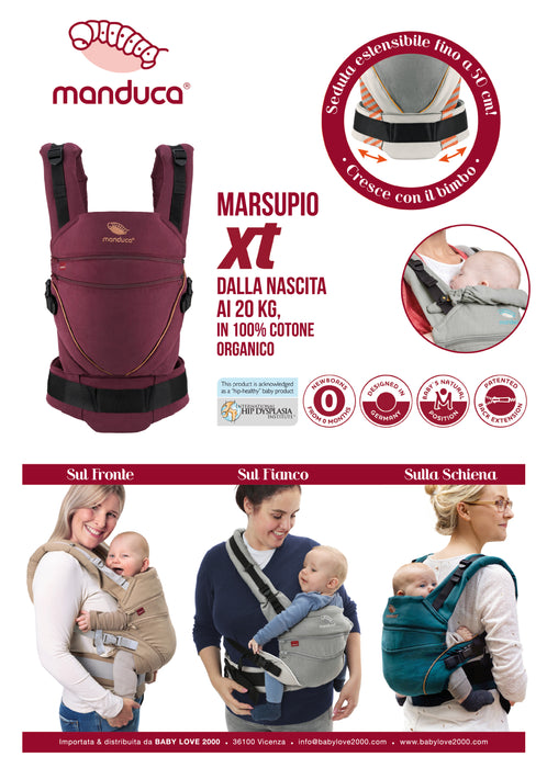 Marsupio Ergonomico Manduca XT con Seduta Estensibile