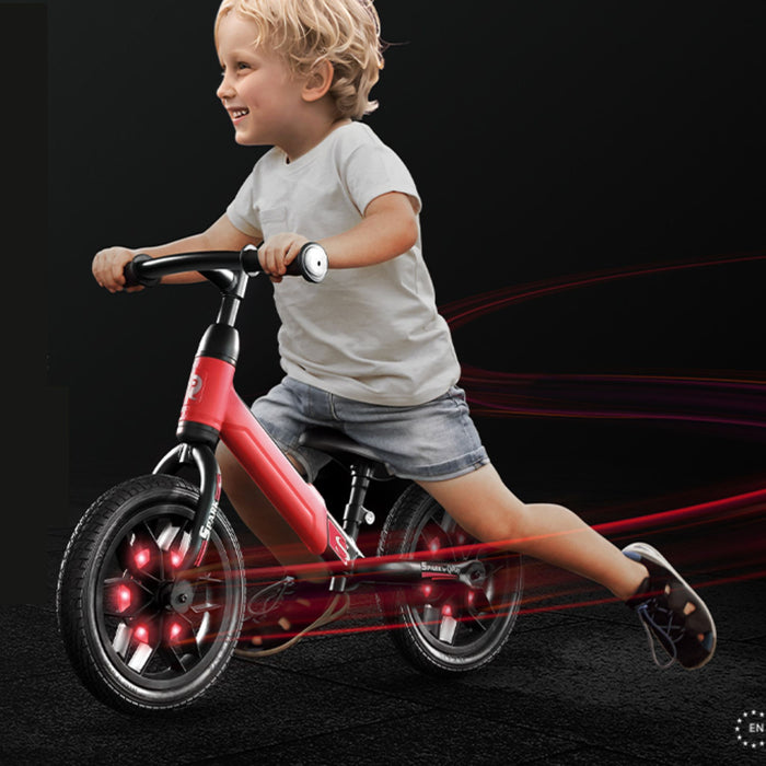 SPARK QPlay BICI Senza Pedali Cavalcabile per l'Equilibrio con luci LED