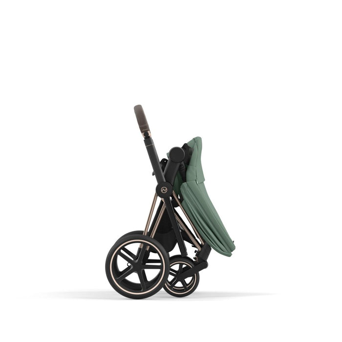 TRIO Passeggino Cybex  PRIAM + Navicella + Ovetto Reclinabile Cloud T Plus, Extra Cittadino per tutti i terreni