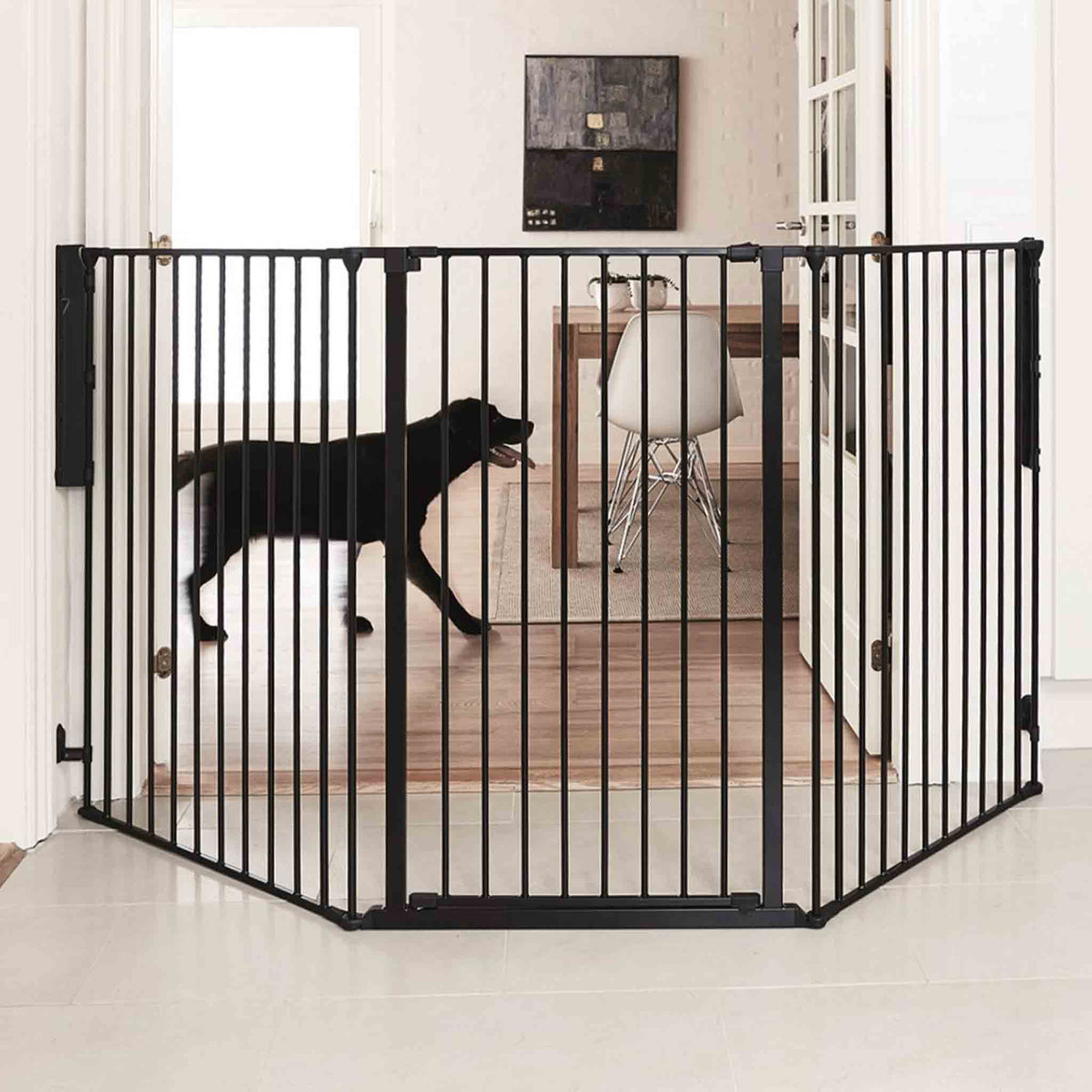 Barriera di Protezione Extra Alta per Animali Domestici PET FLEX L